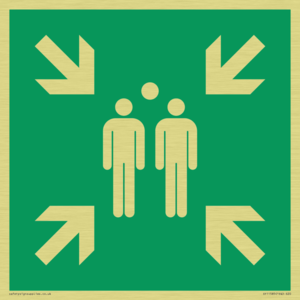 E007 safe condition evacuation assembly point